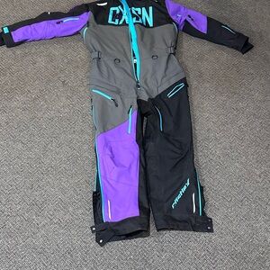 CASN Women's Purple and Black Snowsuit